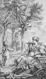 Grabado de Charles Eisen.