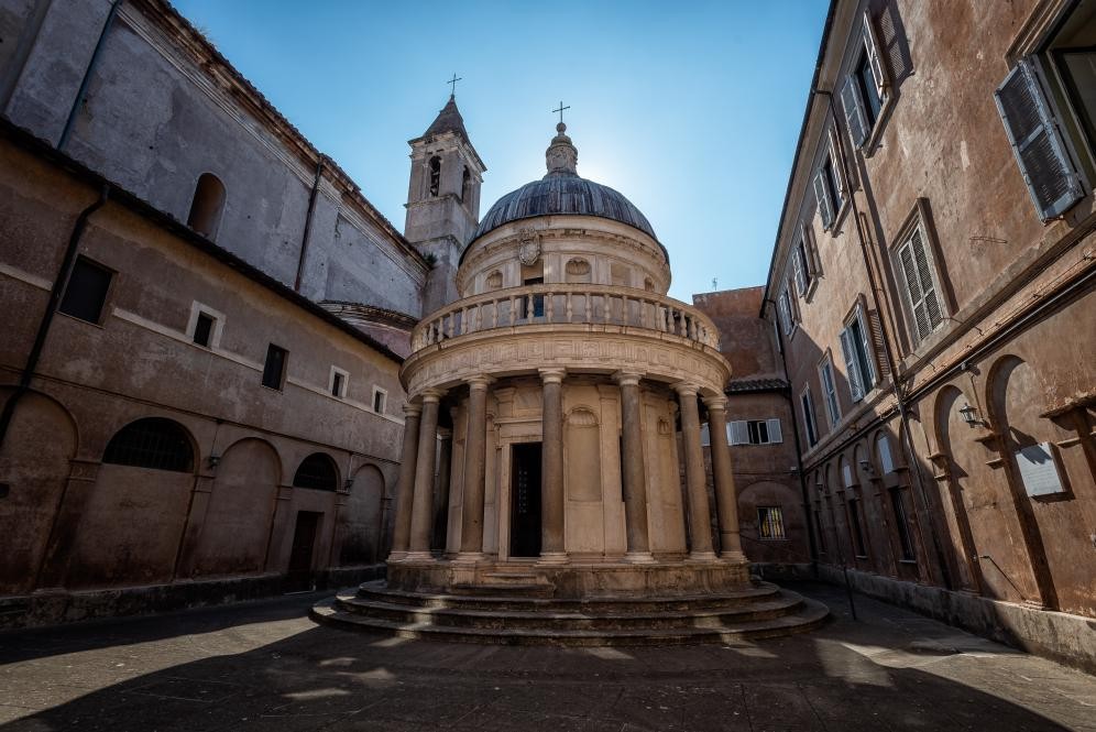 Donato Bramante, Templete de San Pedro, Roma. Fotografa de Davide Cas taldo.