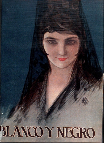 Portada de Blanco y negro. 14 mar. 1926, con obra de Manuel Benet.