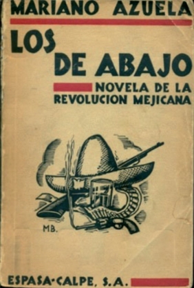 Portada de Los de abajo, de Mariano Azuela. Ilustraciones de Manuel