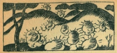 Dibujo de Gabriel Garc&iacute;a Maroto en Los de abajo. Madrid