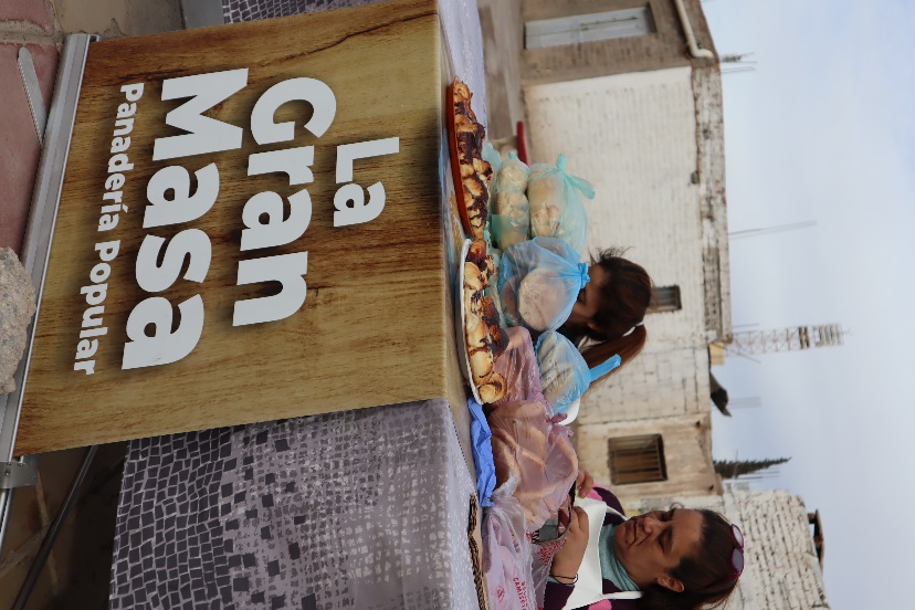 La Gran Masa - Panadera popular. Feria comunal 10 de julio de 2022