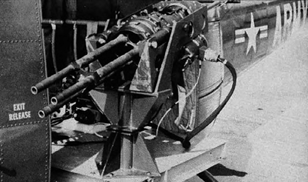 Cañón eléctrico Gatling
M197 