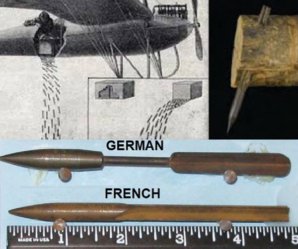 Dardos aéreos de la Gran Guerra 