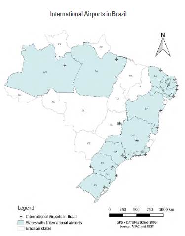 International Airports in Brazil 