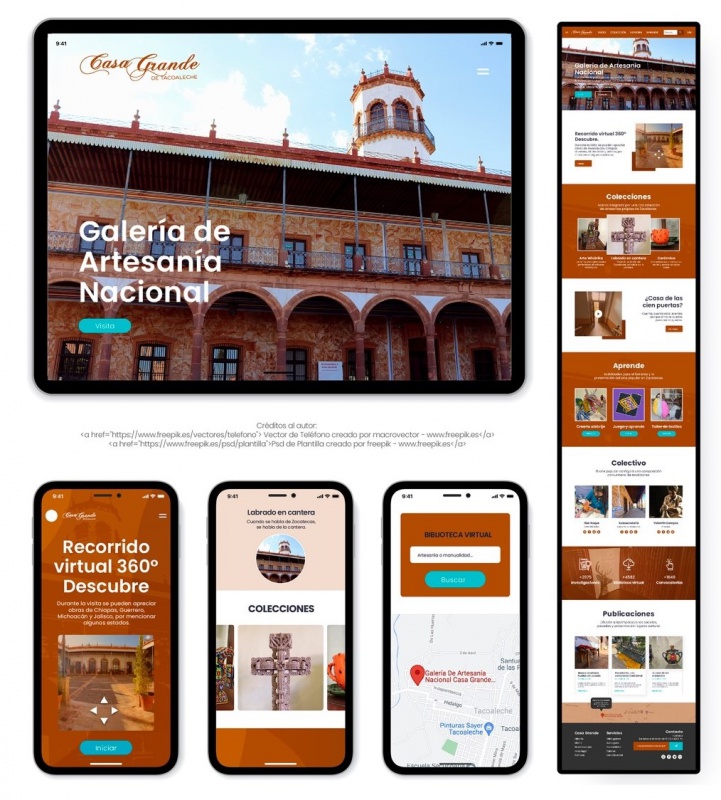 Propuesta de museo virtual de sociedad para la galer�a Casa Grande