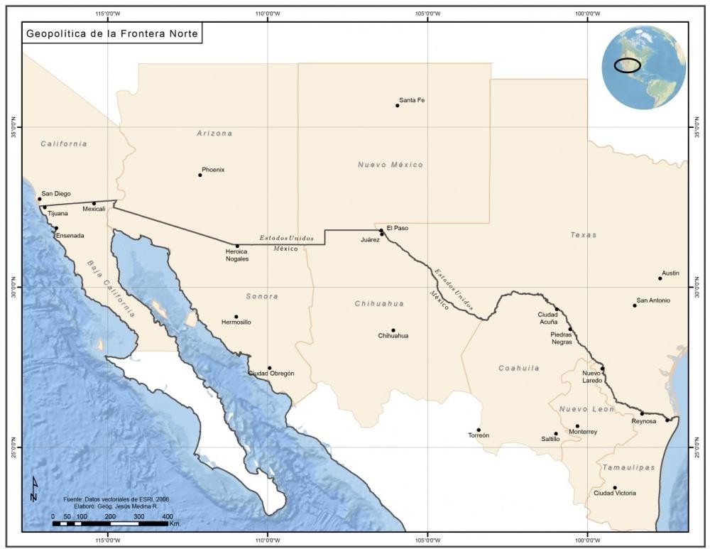 Geopoltica de la Frontera Norte