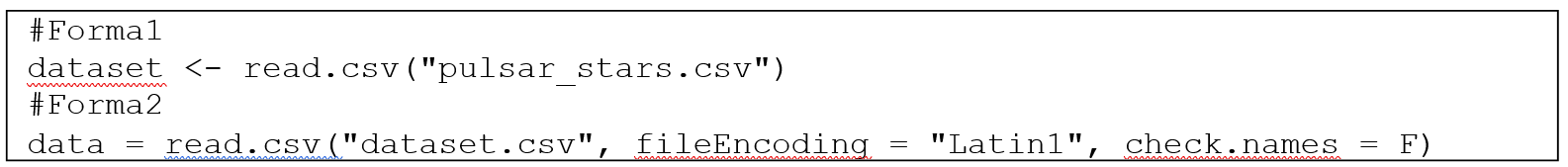 Cdigo para cargar el dataset.