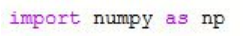 Librería numpy