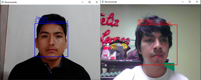 Ejecucin del script de reconocimiento