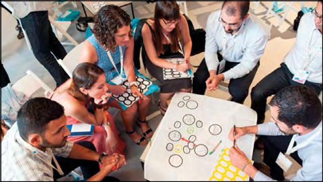 Grupo de trabajo en el Smart Aquae Campus, de la Fundación Aquae.