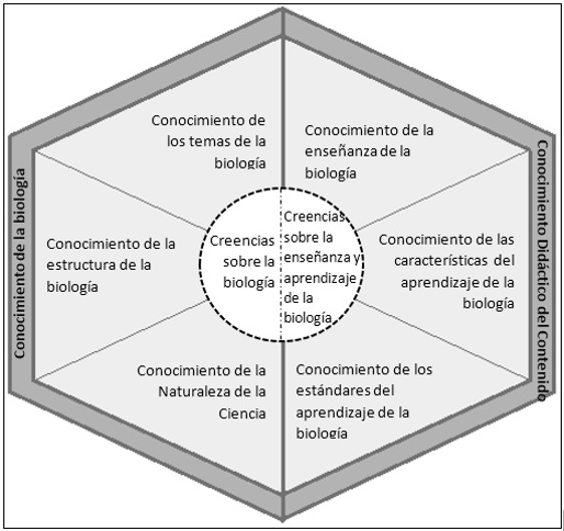Modelo del Cocimiento Especializado del Profesor de Lus y Carrillo Yaez (2020).