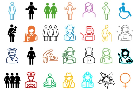 Imagen representativa de la diversidad de las mujeres, todas susceptibles de desarrollar CM en determinado momento.