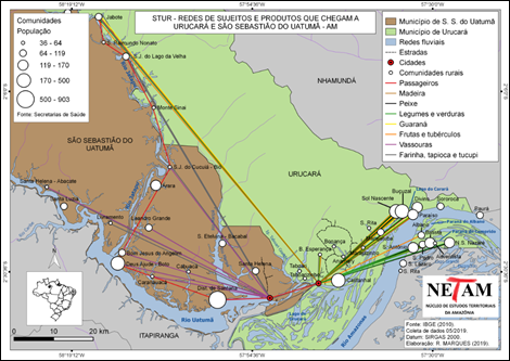 Produtos que chegam a Urucar&aacute;