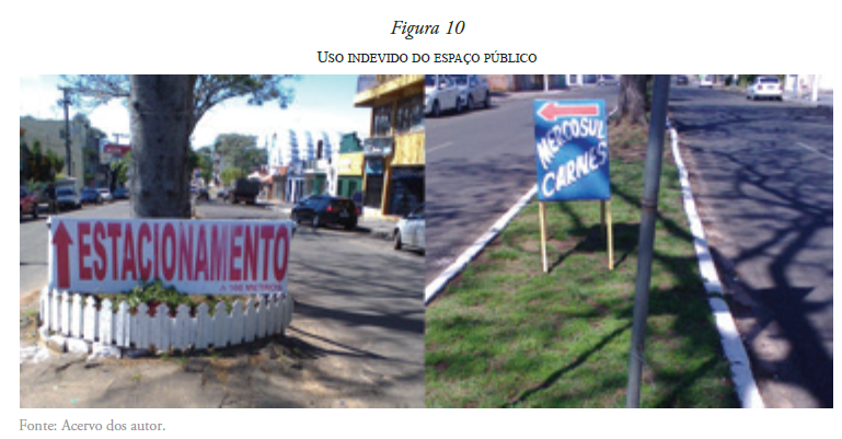 Uso indevido do espaco p�blico