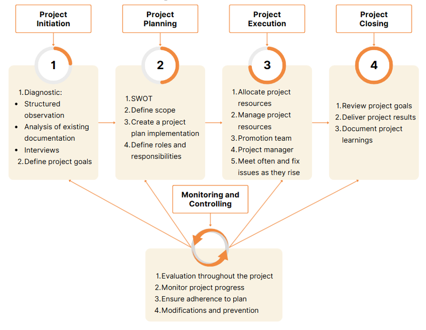 Project phases and assessment process