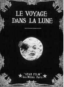 Cena do filme:&ldquo;Le Voyage dans la Lune&rdquo;