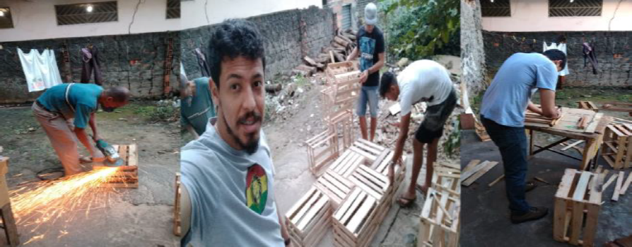 Figura 2– Construção das EstantesLiterárias