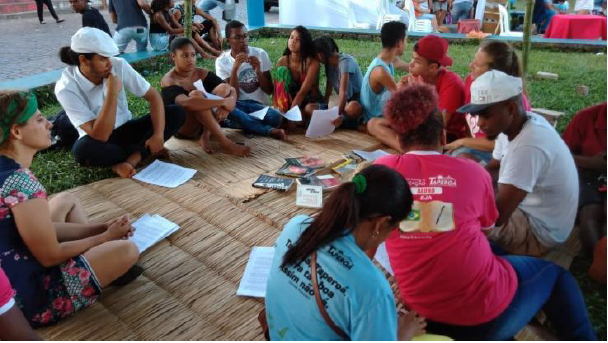 Figura 6 – Roda de diálogo literário na I FLITA