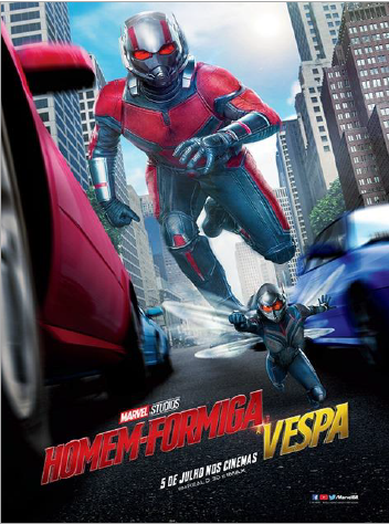Figura 8: Cartaz do filme Homem Formiga e a Vespa, de Peyton Reed.