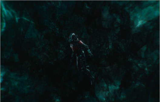 Figura 11: Homem Formiga perdido no mundo qu�ntico