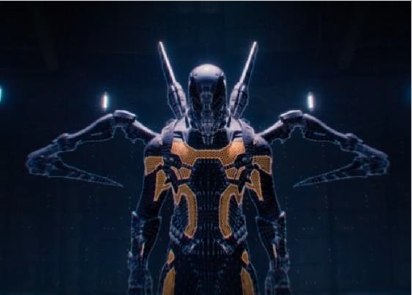 Figura 14: Traje Jaqueta Amarela