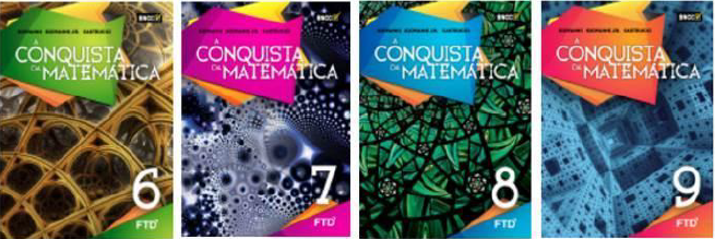 Figura 1 - Cole��o dos livros did�ticos de Matem�tica destinada aos AFEF