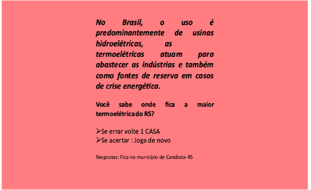 FIGURA 2: Exemplo de carta vermelha