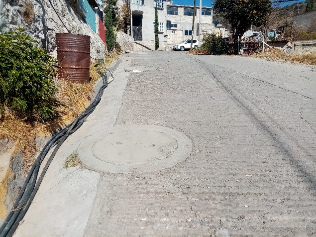 El agua es transportada en mangueras de plástico