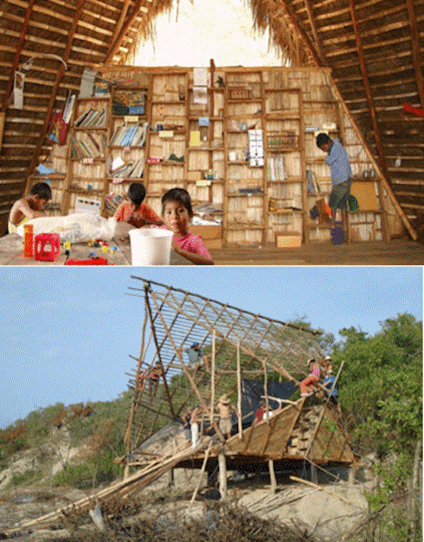 Casa en construcción, prácticas rurales en contextos urbanos. Construcción participativa en escuela Nueva Esperanza (El Cabuyal, Manabí, Ecuador) 