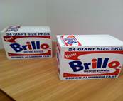 “Brillo boxes” de Andy Warhol
