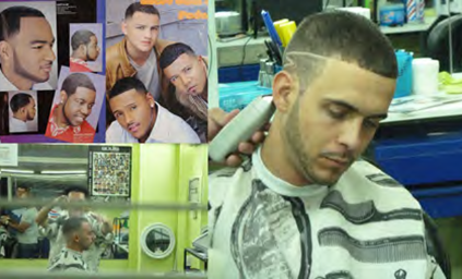 Peluquerías dominicanas. Imagen de Elgatoconmoscas