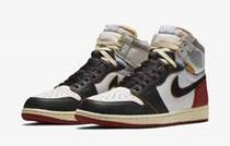 Zapatos Air Jordan 1 Retro High de la colaboración entre Nike y la tienda de zapatos Union Los Ángeles (Nike, 2018).