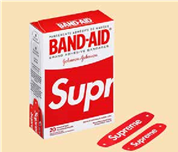 Curitas de la colaboración entre Supreme y la compañía de productos médicos Johnson & Johnson (Supreme, 2019).