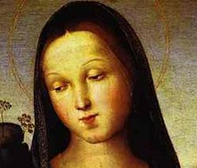 Madonna Solly (detalle) (Rafael Sanzio, entre 1500 y 1504) 