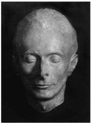 Máscara mortuoria de Erich Sander (August Sander, 1944)