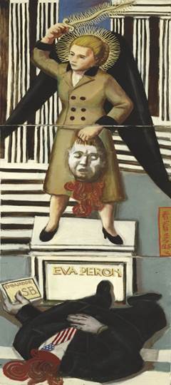 Eva Perón decapita al embajador S.B. (Daniel Santoro, 2002)