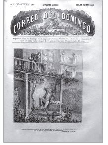Imagen 5. Ilustración de la novela de Pérez Escrich, Correo del Domingo, núm. 135 (1866).