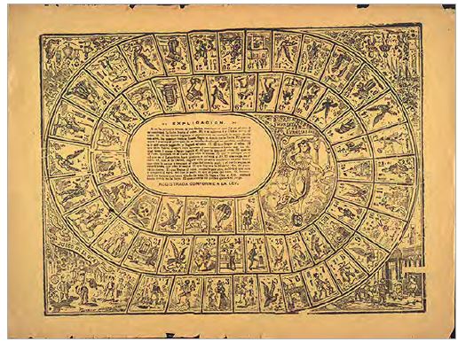 Imagen 2. Juego de la Oca (México: Imprenta de A. Vanegas Arroyo, s. a.).