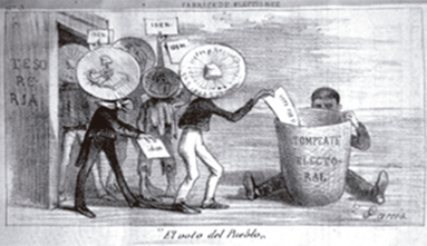 “El voto del pueblo”, La Pluma Roja, 20 de septiembre de 1867.