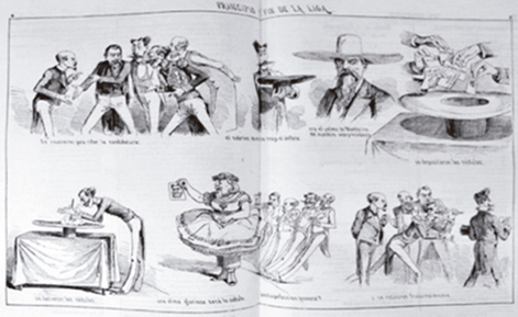 “Principio y fin de la liga”. El Coyote, 13 de junio de 1880.