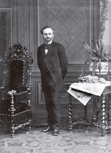 Sciandra Hermanos, Anselmo de la Portilla, ca. 1875, albúmina, 16 x 10.5 cm. Col. Biblioteca Nacional de México, UNAM.