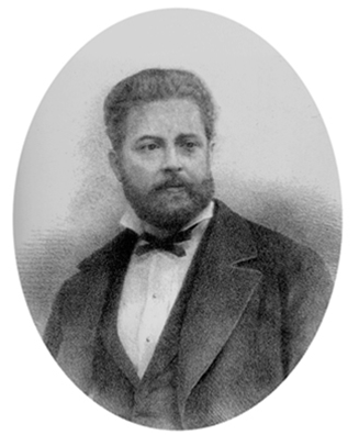 Litografía de Salazar, Adolfo Llanos Alcaraz, en Recuerdos. Colección de poesías (México: La Colonia Española, 1876).