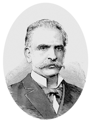 Ramón Elices Montes, en Americanistas ilustres. (Madrid: Imprenta de José Perales, 1890). Col. Biblioteca Nacional de Madrid.