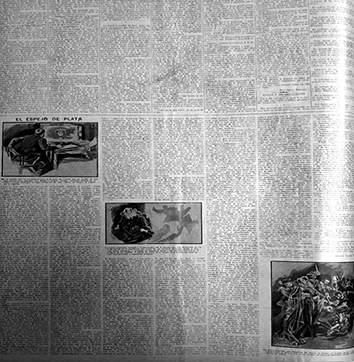 Arthur Conan Doyle, &ldquo;El espejo de plata&rdquo;, La Naci&oacute;n, Suplemento Ilustrado, 3 de septiembre de 1905: 4.