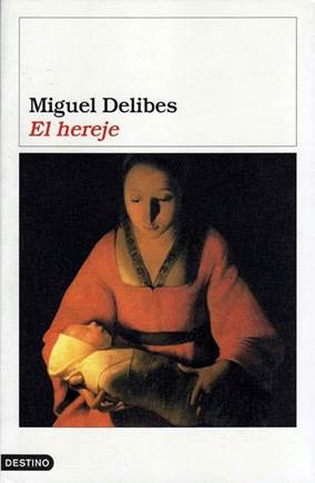 Portada de El hereje (Barcelona: Ediciones Destino, 1998).