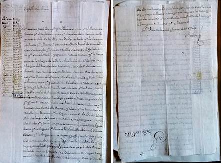 Leg. 378 G/S XVIII, AHCM. Fotograf�a de Gladys Zamora. SECRETAR�A DE CULTURA.- INAH.- MEX; &ldquo;Reproducci�n autorizada por el Instituto Nacional de Antropolog�a e Historia&rdquo;.