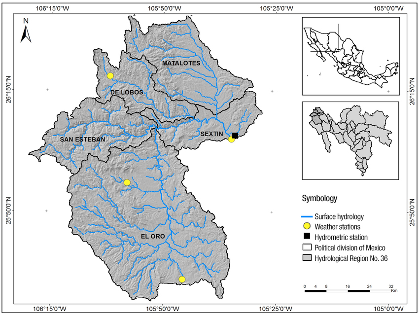 Geographic location of the study area.
