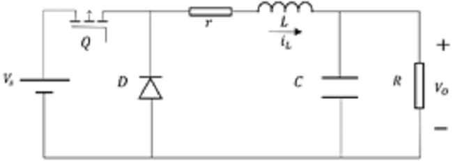 Convertidor reductor de corriente continua 