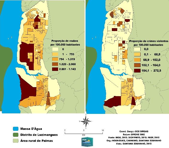 Taxa por 100 mil habitantes